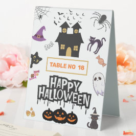 Happy Halloween Party Tischaufsteller
