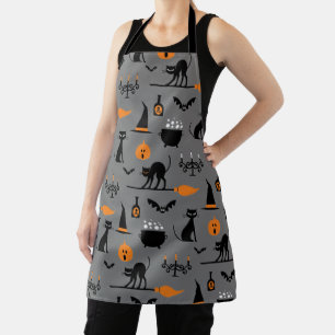 Happy Halloween Pattern Schürze