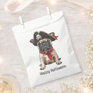 Happy Halloween Pirate French Bulldog Geschenktütchen