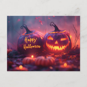 Happy Halloween Postcard Feiertagspostkarte