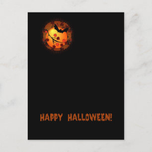Happy Halloween Postcard Postkarte