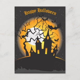 Happy Halloween PostCard Postkarte