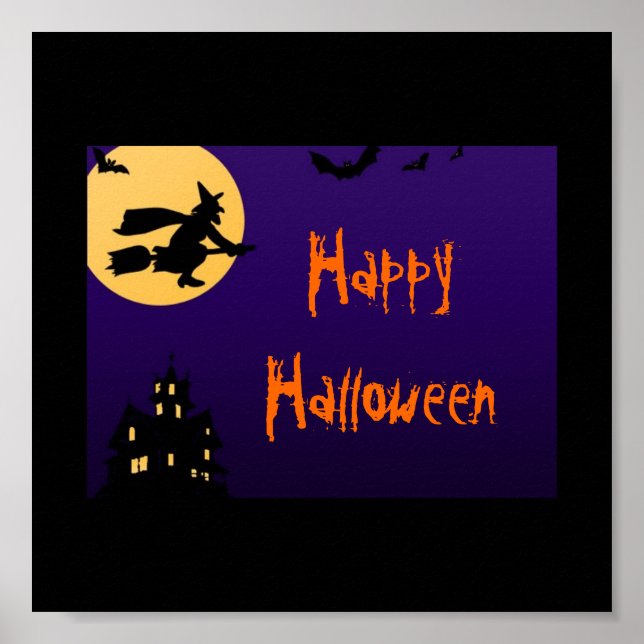 Happy Halloween Poster (Vorne)