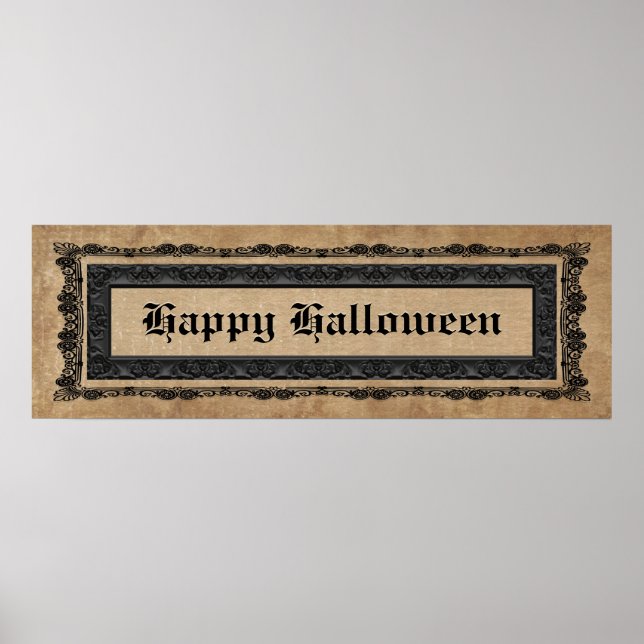 Happy Halloween Poster (Vorne)