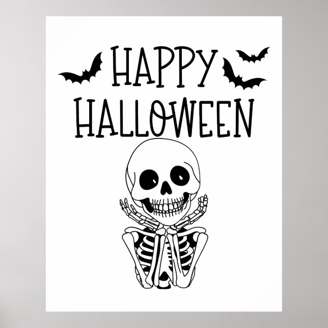 Happy Halloween Poster (Vorne)