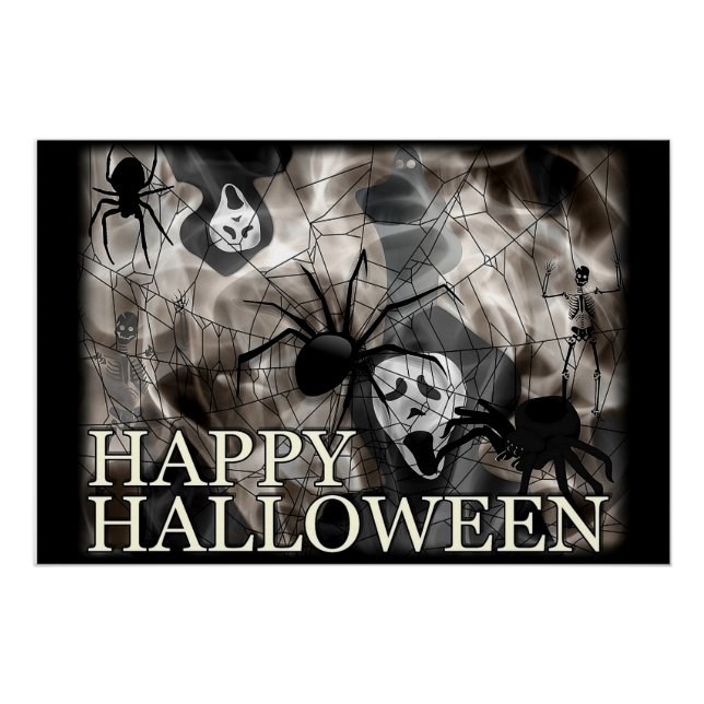 Happy Halloween Poster (Vorderseite)