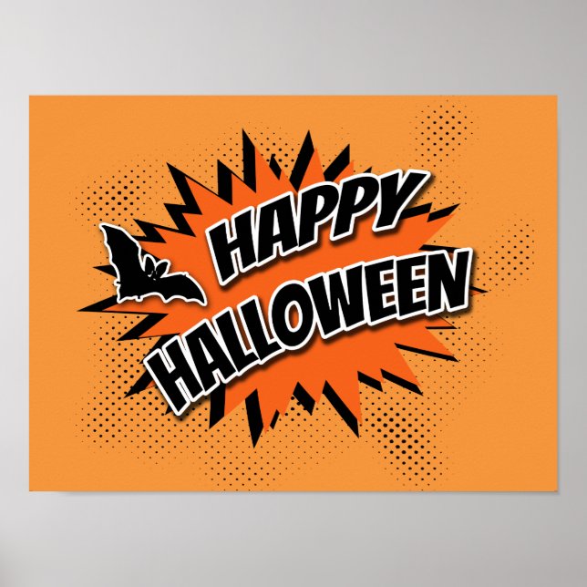 Happy Halloween Poster (Vorne)