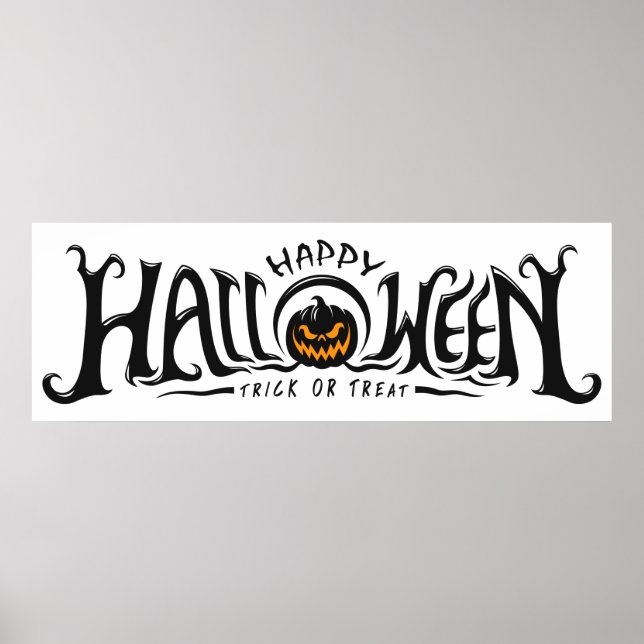 Happy Halloween Poster (Vorne)