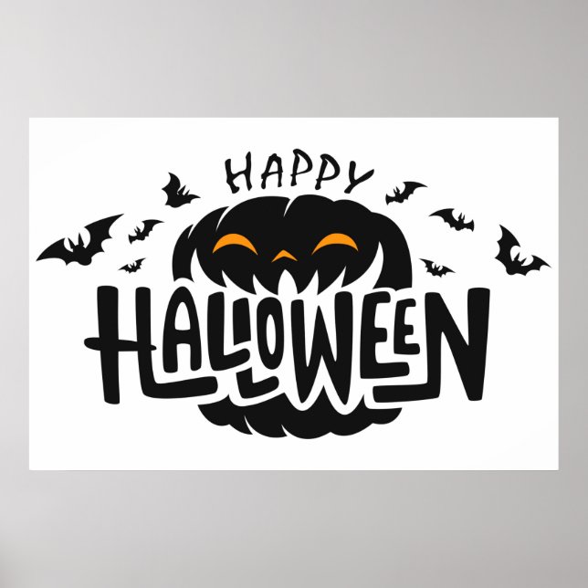 Happy Halloween Poster (Vorne)