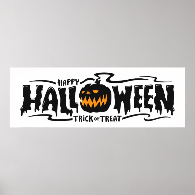 Happy Halloween Poster (Vorne)