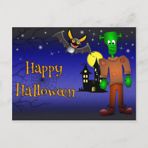 Happy Halloween Postkarte