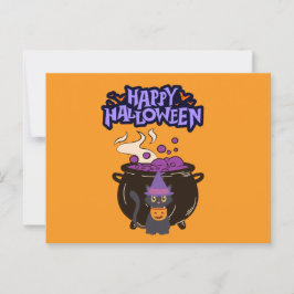 Happy Halloween Postkarte