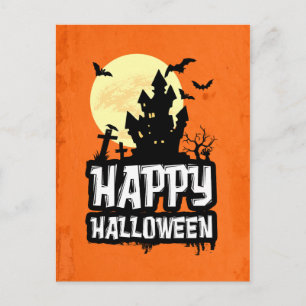 Happy Halloween Postkarte