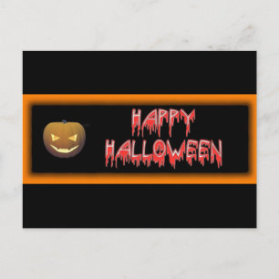 Happy Halloween Postkarte