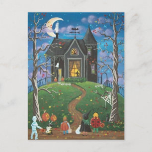 Happy Halloween Postkarte