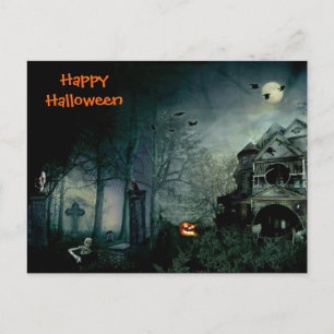 HAPPY HALLOWEEN POSTKARTE