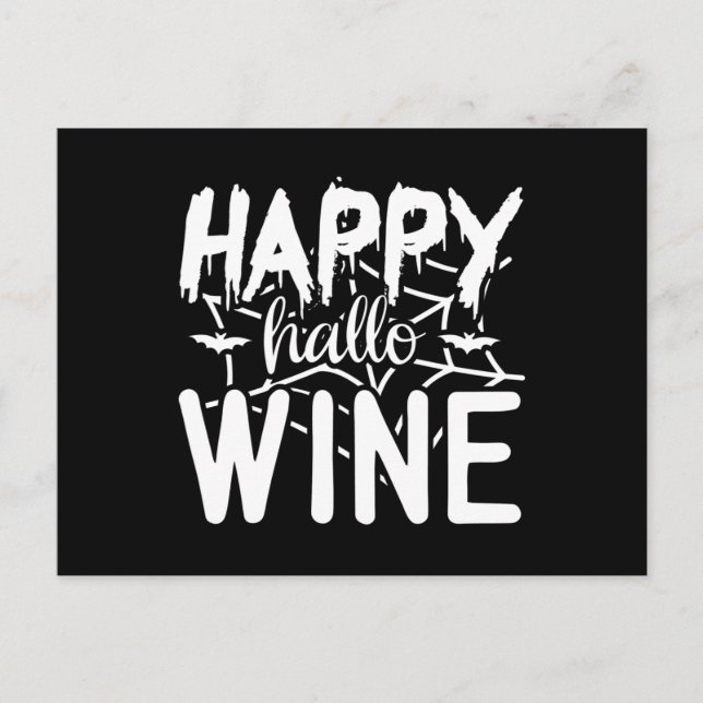 Happy Halloween Postkarte (Vorderseite)