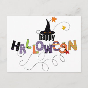 Happy Halloween Postkarte