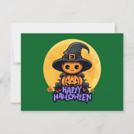 Happy Halloween Postkarte