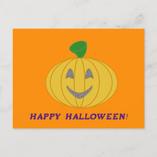 Happy Halloween Postkarte