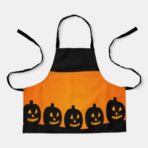Happy Halloween Pumkin Heads Kids Schürze