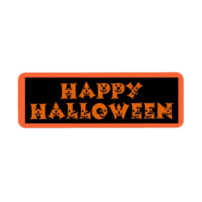 Happy Halloween Pumpkin (Vorne)