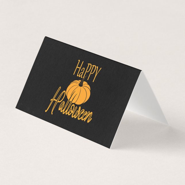 Happy Halloween Pumpkin (Vorderseite)