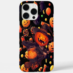 Happy Halloween Pumpkin Artwork iPhone 16 Pro Max Hülle