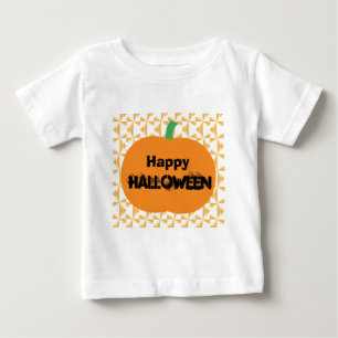 Happy Halloween Pumpkin Baby T-shirt