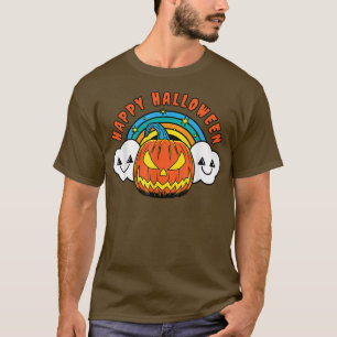 Happy Halloween Pumpkin Lazy Kostüm Niedlicher Jac T-Shirt
