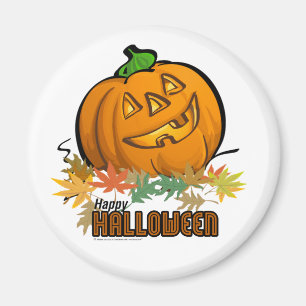 Happy Halloween Pumpkin Magnet
