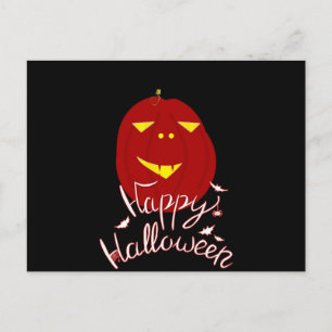 Happy Halloween Pumpkin Postkarte