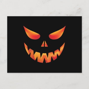Happy Halloween Pumpkin Postkarte