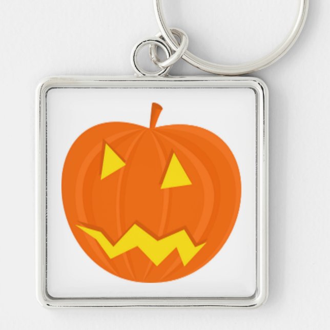 "HAPPY HALLOWEEN" PUMPKIN SCHLÜSSELANHÄNGER (Vorne)