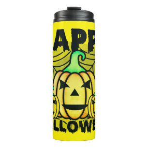 Happy Halloween Pumpkins Thermosbecher