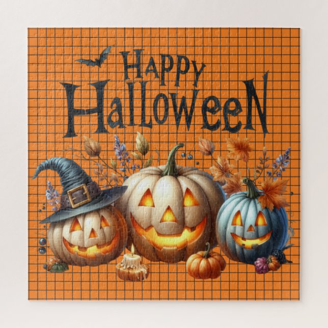Happy Halloween Puzzle (Vertikal)