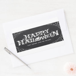 Happy Halloween Rechteckheber Rechteckiger Aufkleber