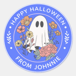 Happy Halloween Runder Aufkleber