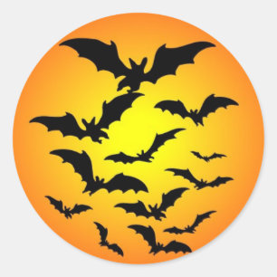 Happy Halloween Runder Aufkleber