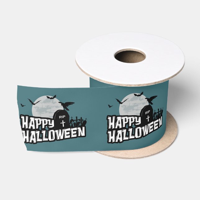 Happy Halloween Satinband (Spule)