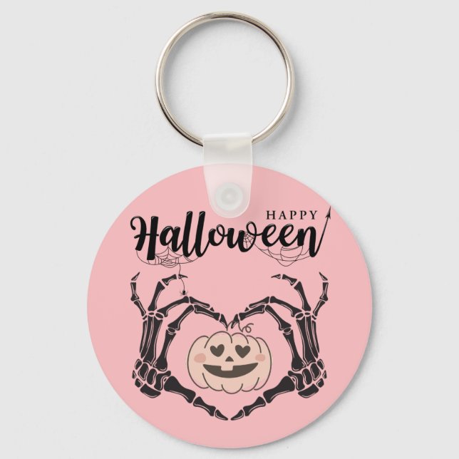 Happy Halloween Schlüsselanhänger (Vorderseite)