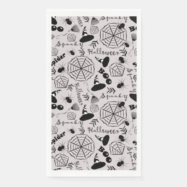 Happy Halloween Serviette (Vorderseite)