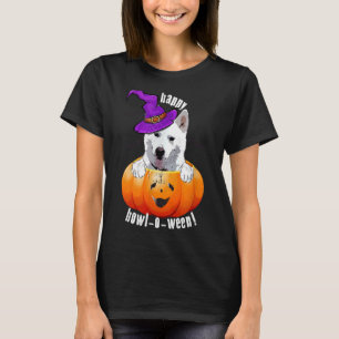 Happy Halloween Sibirischen Husky Niedlich Fun How T-Shirt