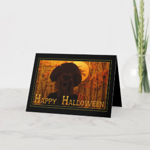 Happy Halloween Skeleton Karte