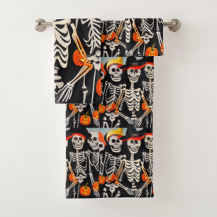 Happy Halloween Skeletons