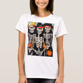 Happy Halloween Skeletons T-Shirt