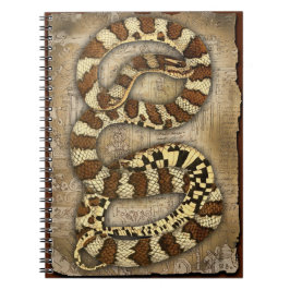 Happy Halloween Snake Notebook Notizblock