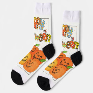 Happy Halloween Socks Socken
