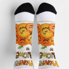 Happy Halloween Socks Socken