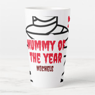 Happy Halloween Spooky Familie Mummy of the Year Milchtasse